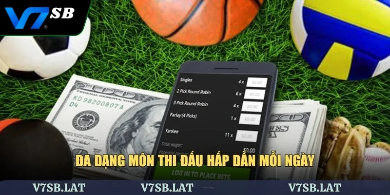 Đa dạng môn thi đấu hấp dẫn mỗi ngày